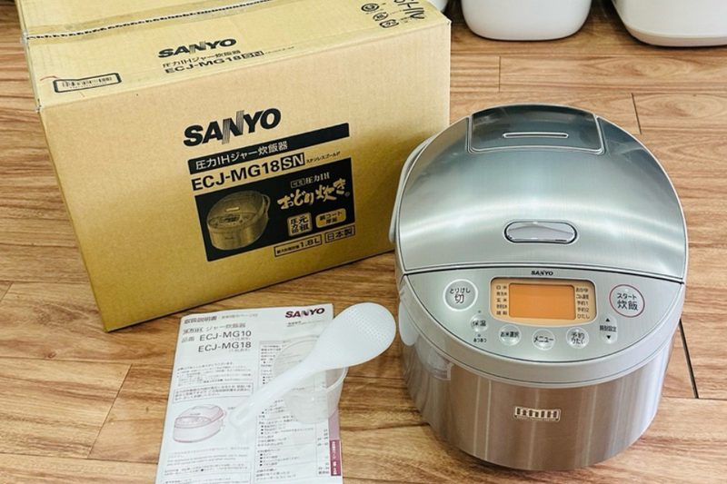 Hướng dẫn sử dụng nồi cơm điện cao tần Sanyo (2)