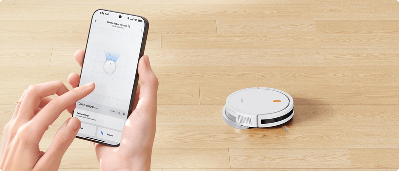 hướng dẫn sử dụng robot h&uacute;t bụi xiaomi vacuum e5 ảnh 5