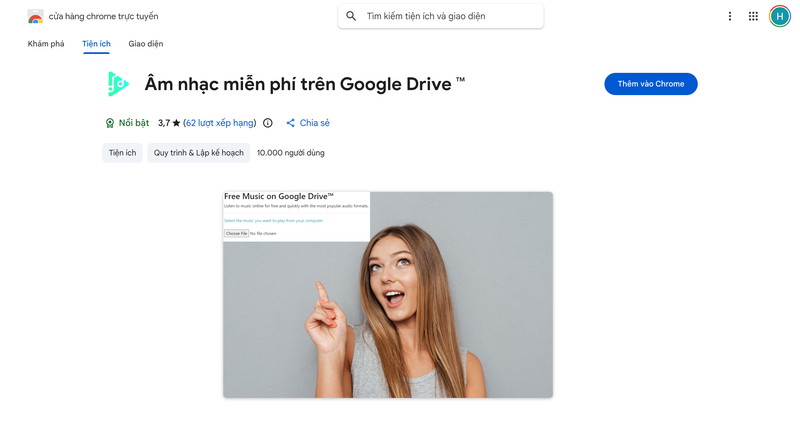 tạo danh sách phát nhạc từ Google Drive - Hình 5
