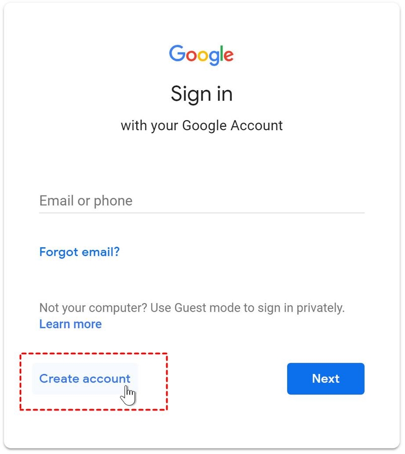 tạo tài khoản Gmail chi tiết bằng hình ảnh - Hình 3