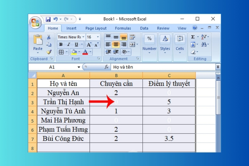 hướng dẫn xóa ẩn số 0 trên excel hình 12