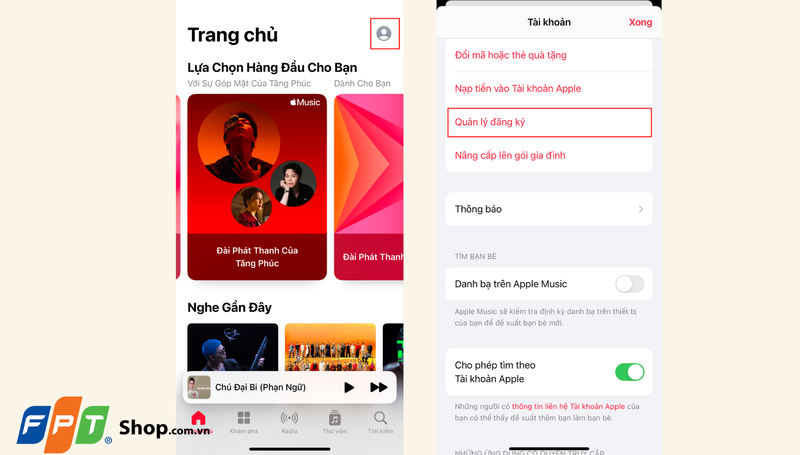 Cách hủy đăng ký Apple Music trên các thiết bị iOS 1