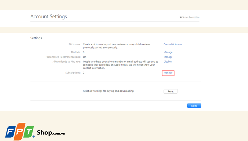 Cách hủy đăng ký Apple Music trên PC Windows 2
