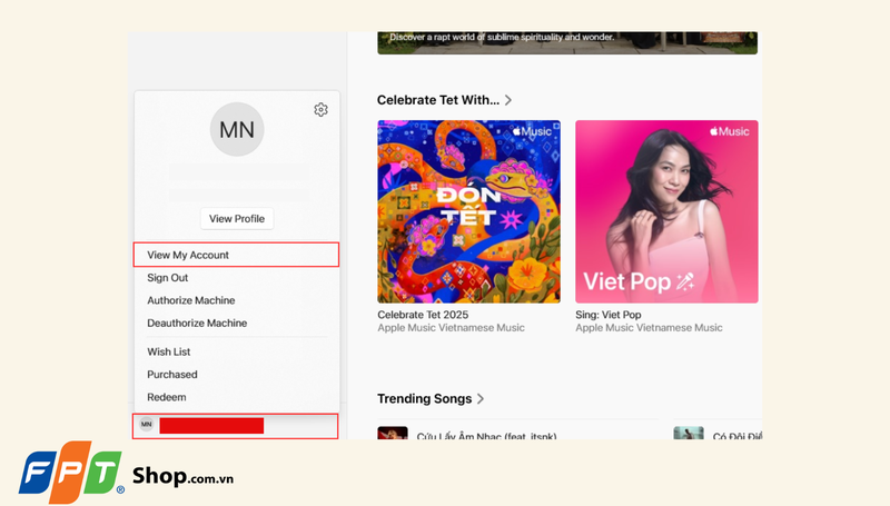 Cách hủy đăng ký Apple Music trên PC Windows 1