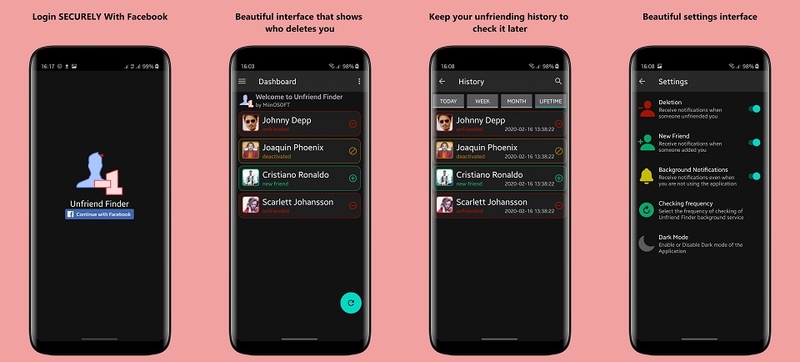 Cách xem ai đã hủy kết bạn trên Facebook bằng ứng dụng Unfriend Finder For Facebook
