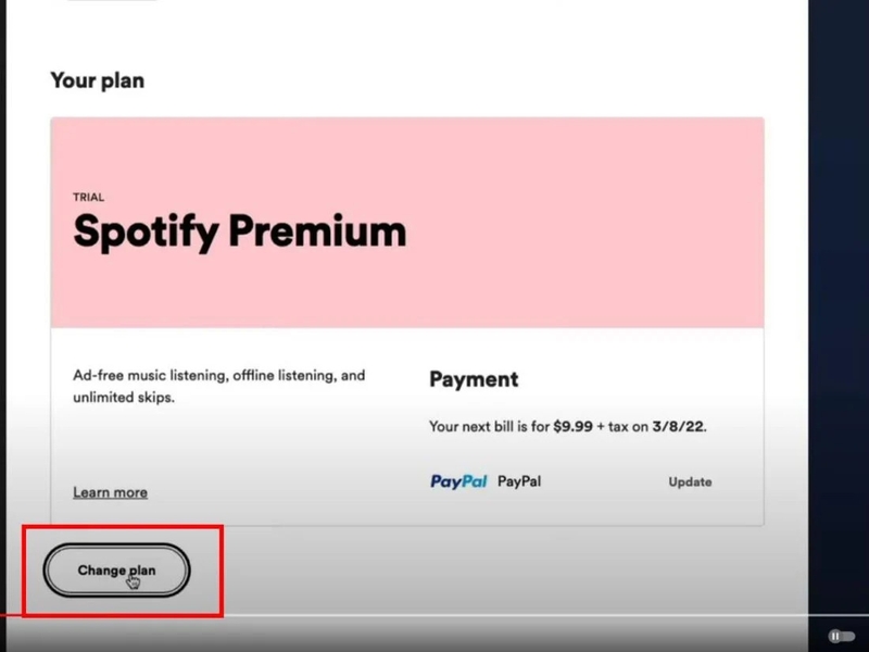 hủy spotify premium hình 6