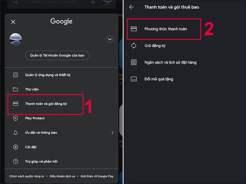 Cách hủy thanh toán trên Google Play (ảnh 5)
