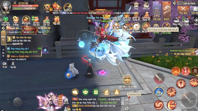 Huyền Ảnh Võ Lâm là một tựa game mới được ra mắt
