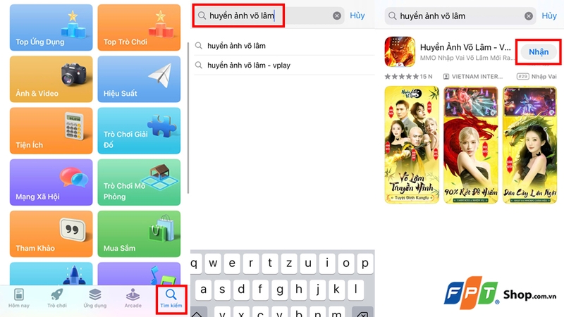 Tải xuống game Huyền Ảnh Võ Lâm