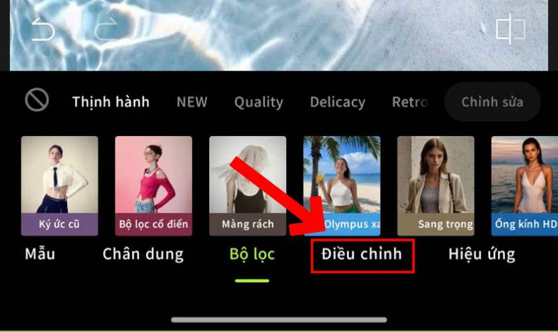 Các bước chỉnh ảnh cơ bản