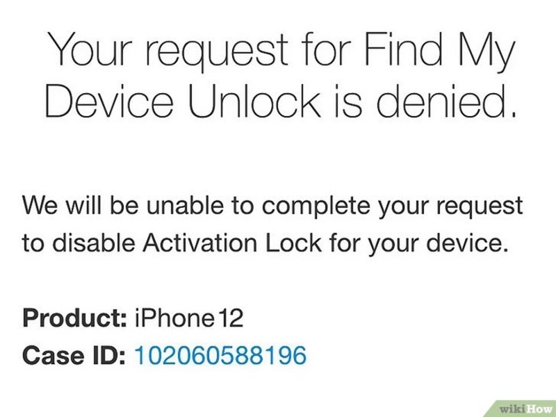 Apple có quyền từ chối yêu cầu gỡ khóa nếu họ nhận thấy có dấu hiệu nghi ngờ hoặc không đáng tin.