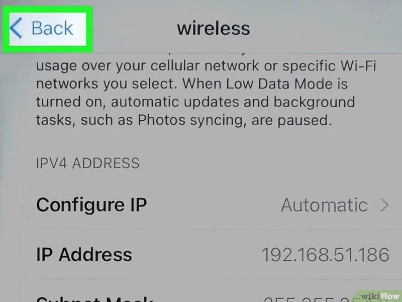 Quay lại và kết nối với mạng Wi-Fi bạn vừa cấu hình.