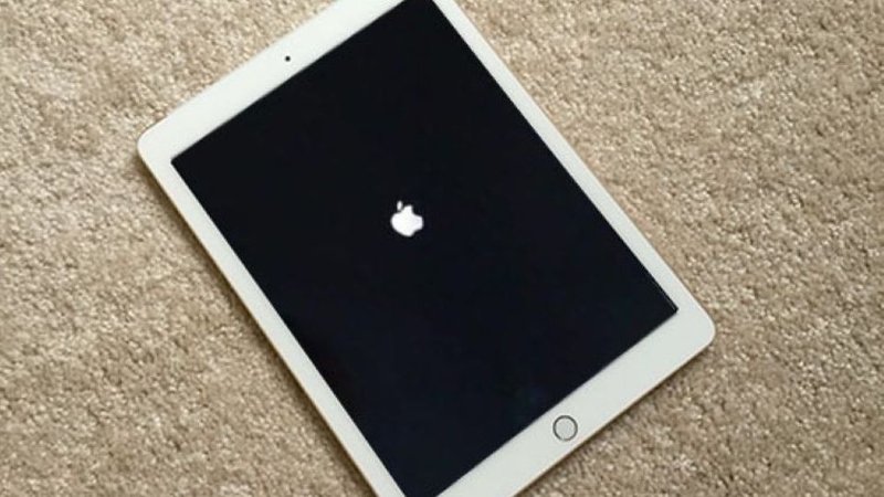 iPad hết pin tắt nguồn sạc không lên 2