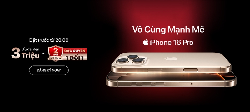 Giá bán dự kiến của iPhone 16 series tại Việt Nam