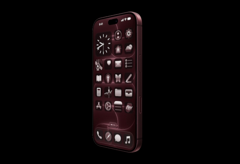 iPhone 18 Pro Max màu Đỏ Burgundy ảnh 2