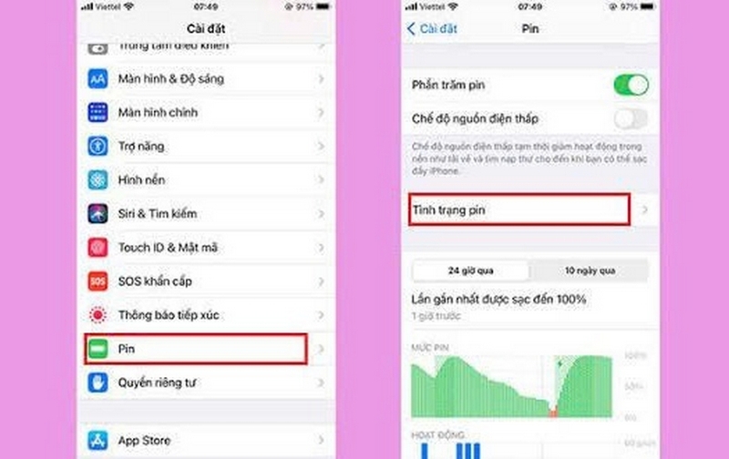 iPhone sạc chậm ảnh 7