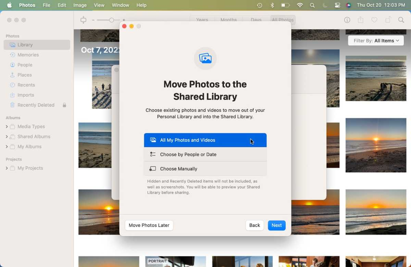 iCloud Shared Photo Library là gì 2