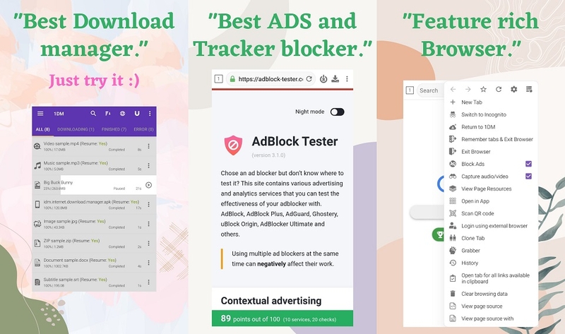 Những ưu điểm và hạn chế cần lưu ý khi sử dụng 1DM: Browser & Video Download