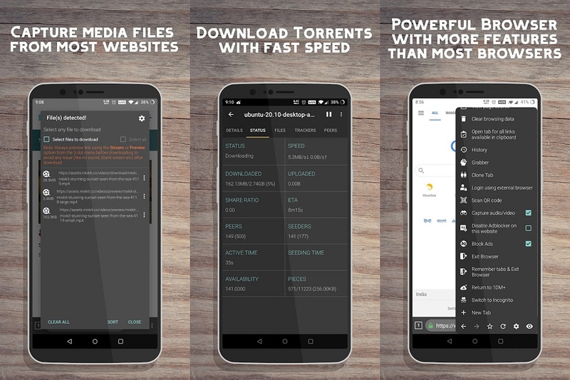 Những tính năng nổi bật của 1DM: Browser & Video Download