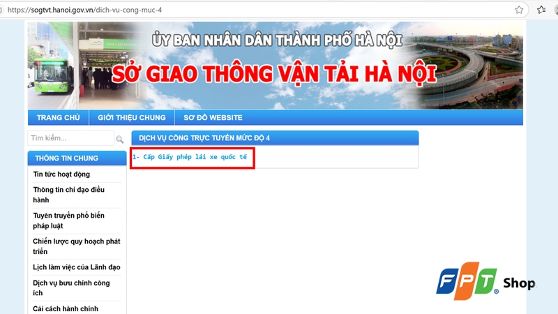 Nộp hồ sơ theo hình thức trực tuyến