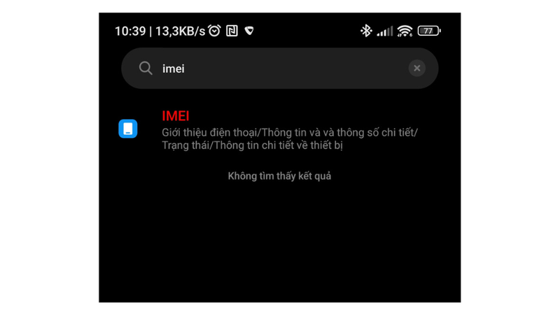 Cách dò số IMEI 2
