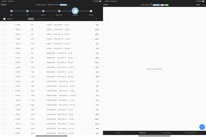 Các loại kiểm toán được Infor Nexus QA hỗ trợ