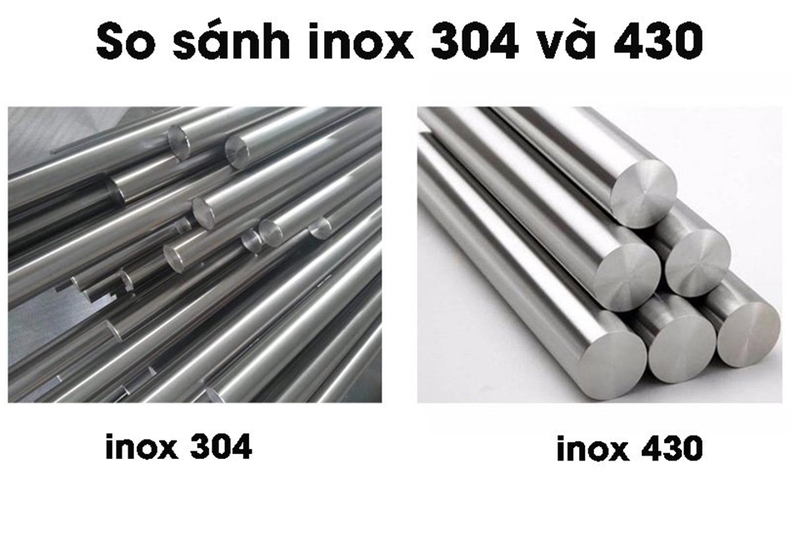Inox 430 vs Inox 304
