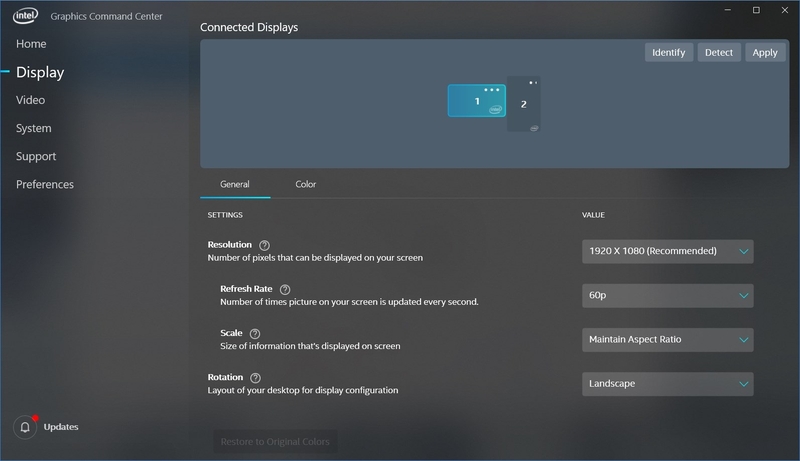 Intel Graphics Command Center 3