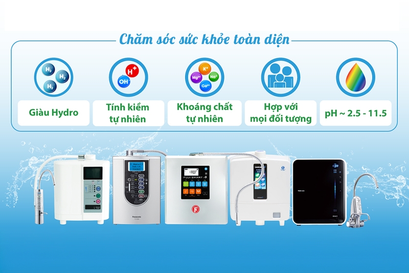 Ion dương được sử dụng trong các hệ thống lọc nước để loại bỏ các tạp chất