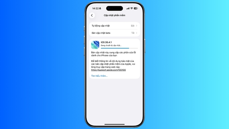Có nên cập nhật iOS 26.4.1 hay không?