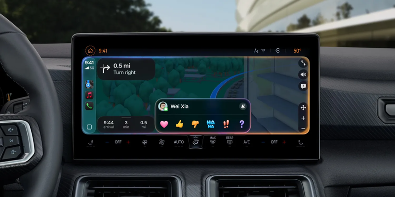 CarPlay hỗ trợ chatbot AI