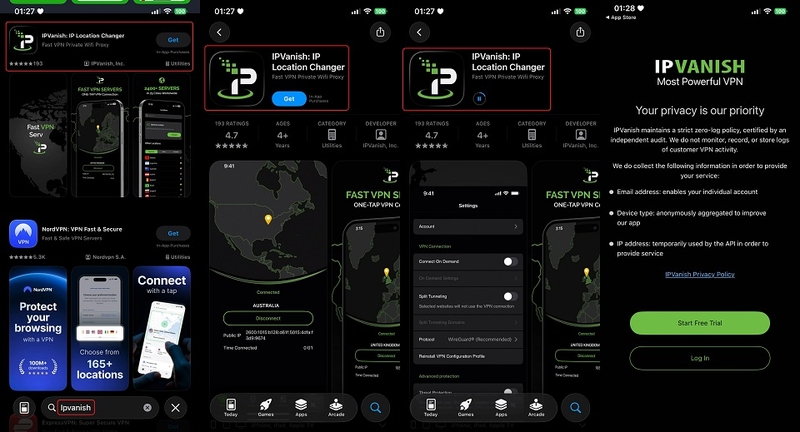 Cách tải trên iOS