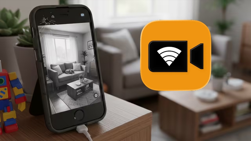 IP Camera biến chiếc điện thoại thành camera giám sát