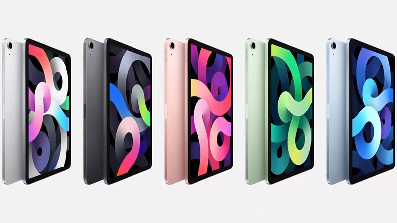 5 phiên bản màu của iPad Air 4