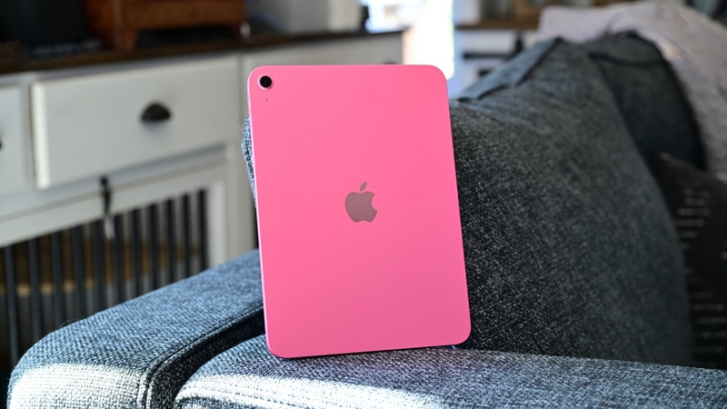 iPad màu hồng (ảnh 1)