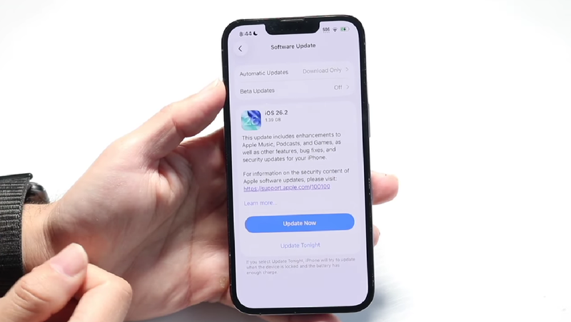 Cập nhật hệ điều hành iOS mới nhất