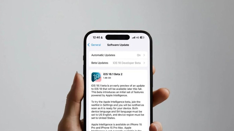 Cập nhật phần mềm iOS mới nhất cho iPhone 15 Pro Max