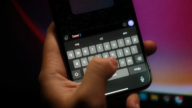 Thiết bị chưa nhận diện được khu vực của bạn để cập nhật tiếng Việt