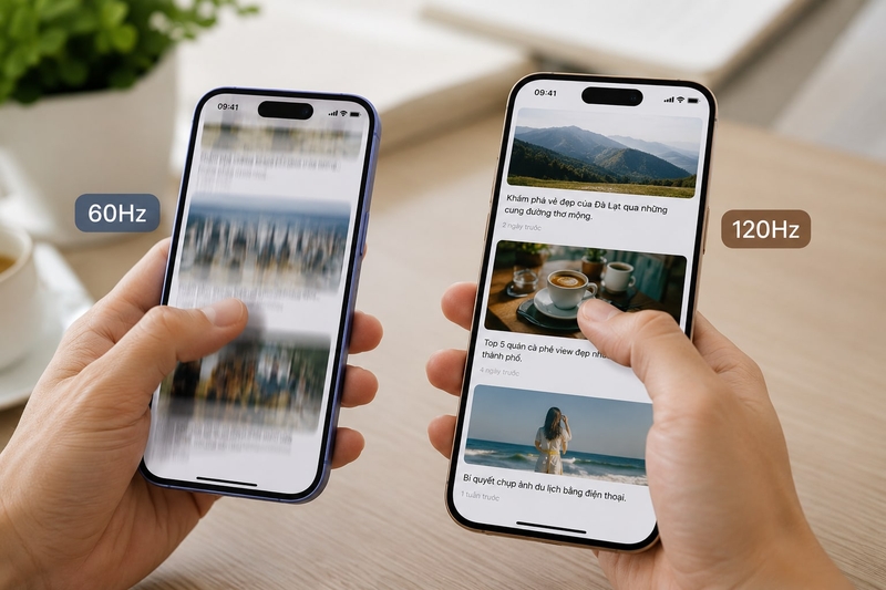 iPhone 16 màn hình bao nhiêu Hz - 1
