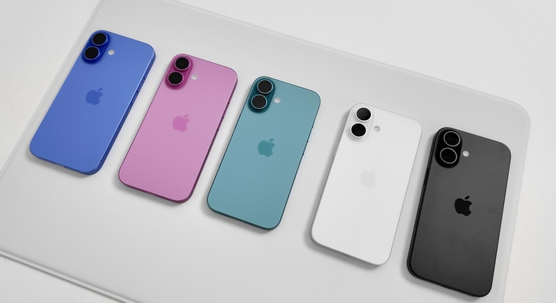 iphone 16 màu hồng hình 2