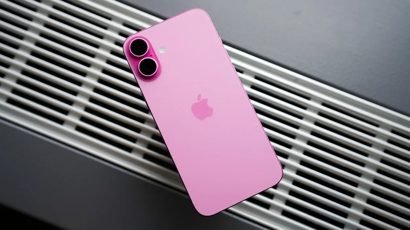 iphone 16 màu hồng hình 4