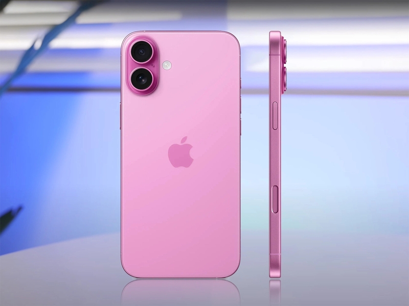 iphone 16 màu hồng hình 5