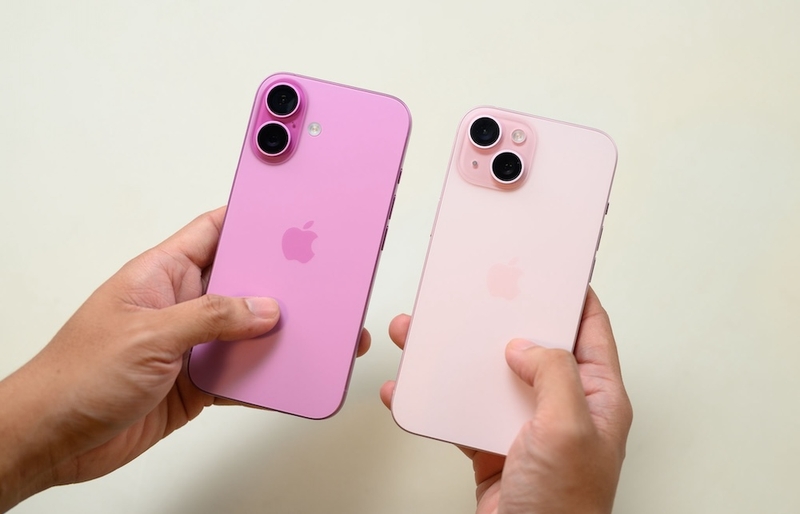 iphone 16 màu hồng hình 3
