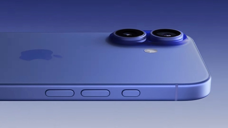 iphone 16 màu xanh lưu ly hình 1