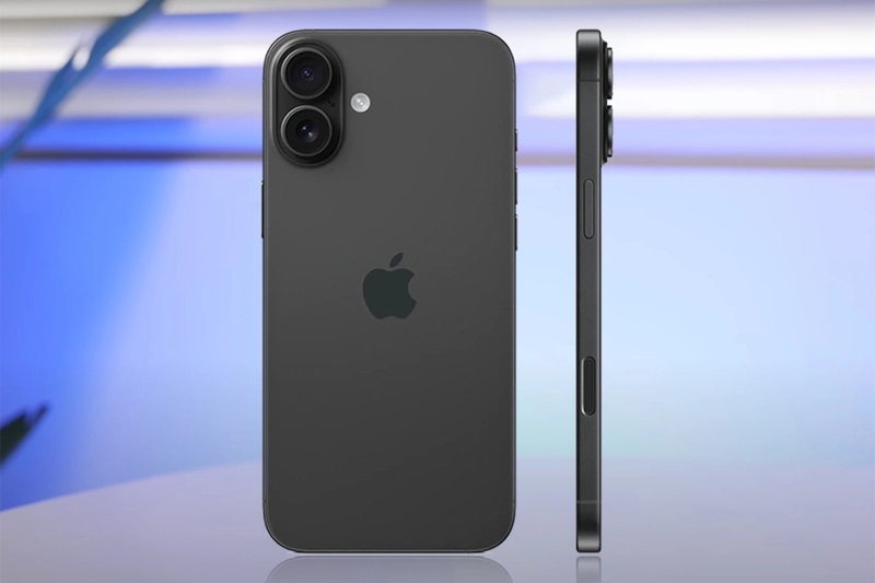 iphone 16 màu xanh lưu ly hình 2