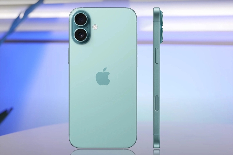 iphone 16 màu xanh lưu ly hình 5