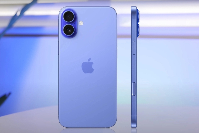 iphone 16 màu xanh lưu ly hình 6