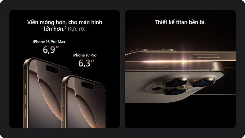 iphone 16 pro thông số kỹ thuật chi tiết ảnh 1