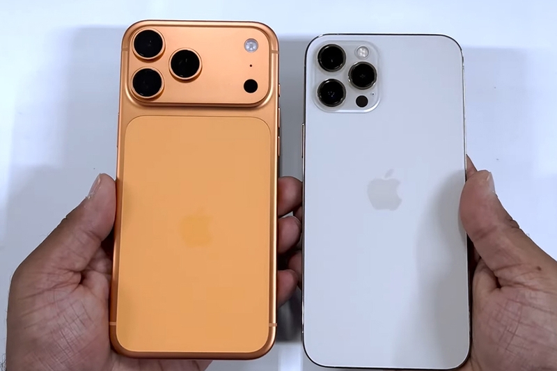 So sánh iPhone 17 Pro Max và iPhone 12 Pro Max 5