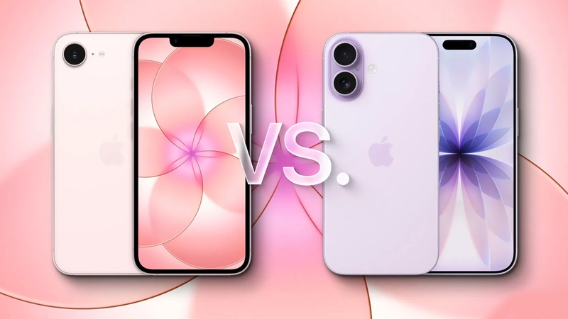 iPhone 17 cao cấp hơn iPhone 17e